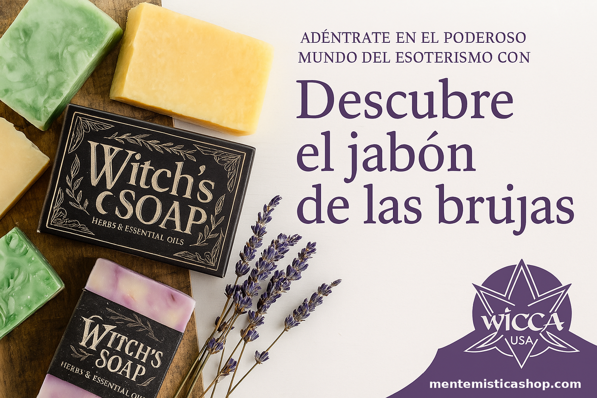 Jabón de las brujas para limpieza de energías