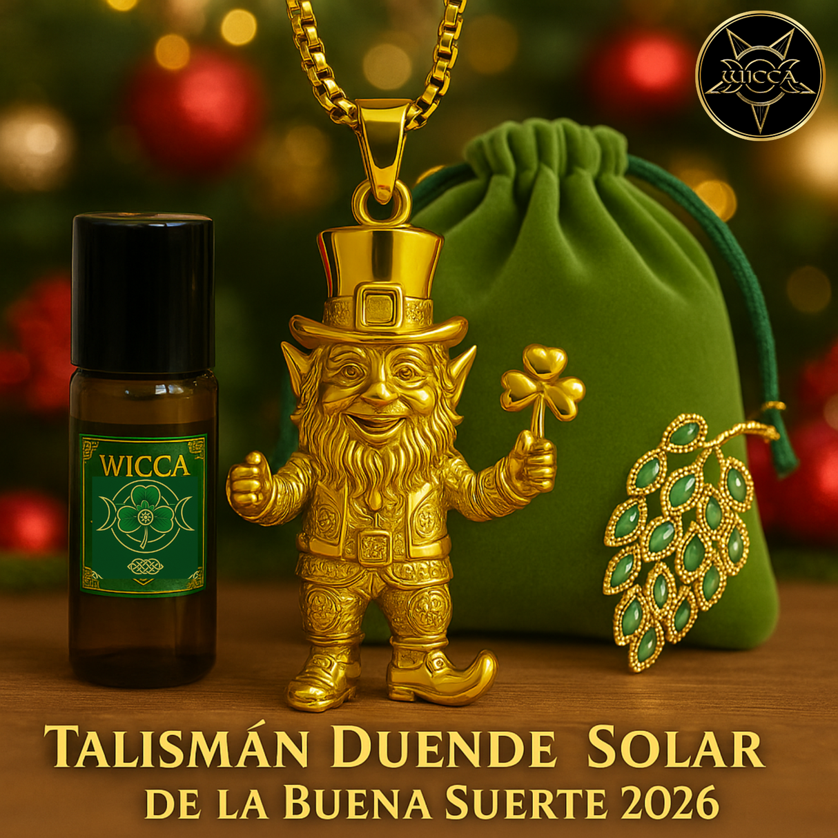 Talismán Duende Solar de la Buena Suerte 2026 – Preventa