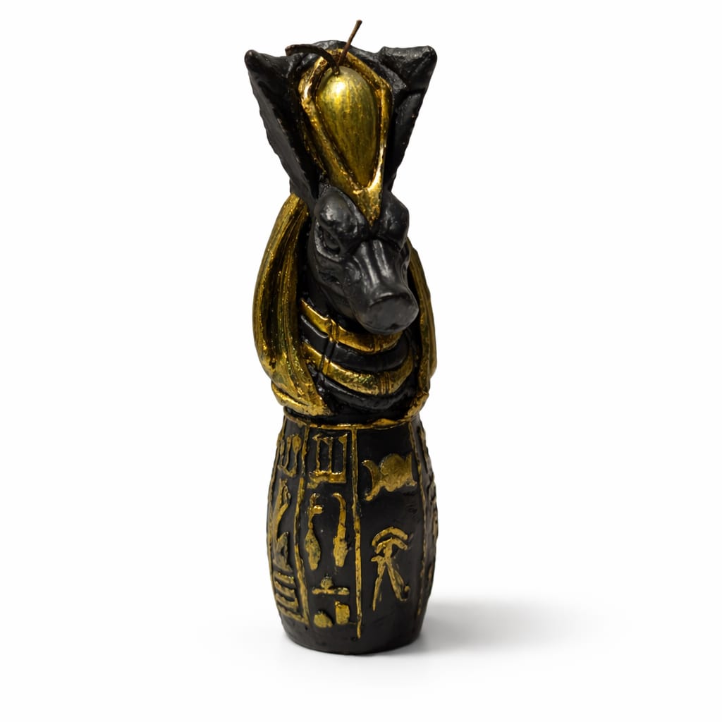 Anubis Candle: Illuminate your Rituals with the Power of Egyptian Mythology