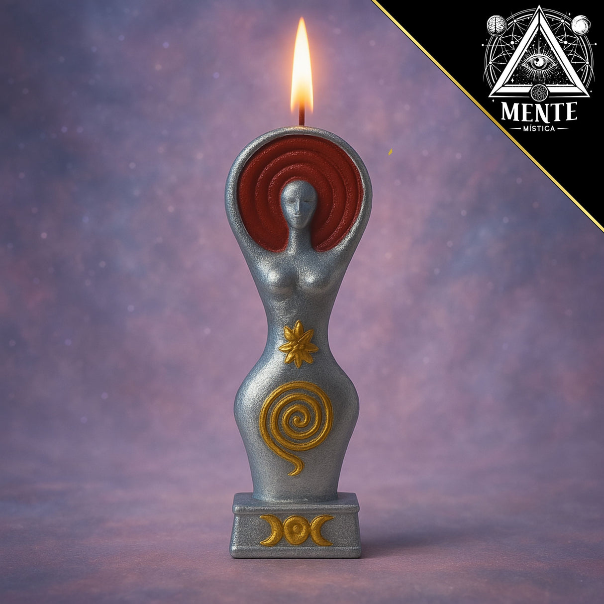 Vela Diosa Lunar | Conecta con tu Energía Femenina y la Magia de la Luna ✨