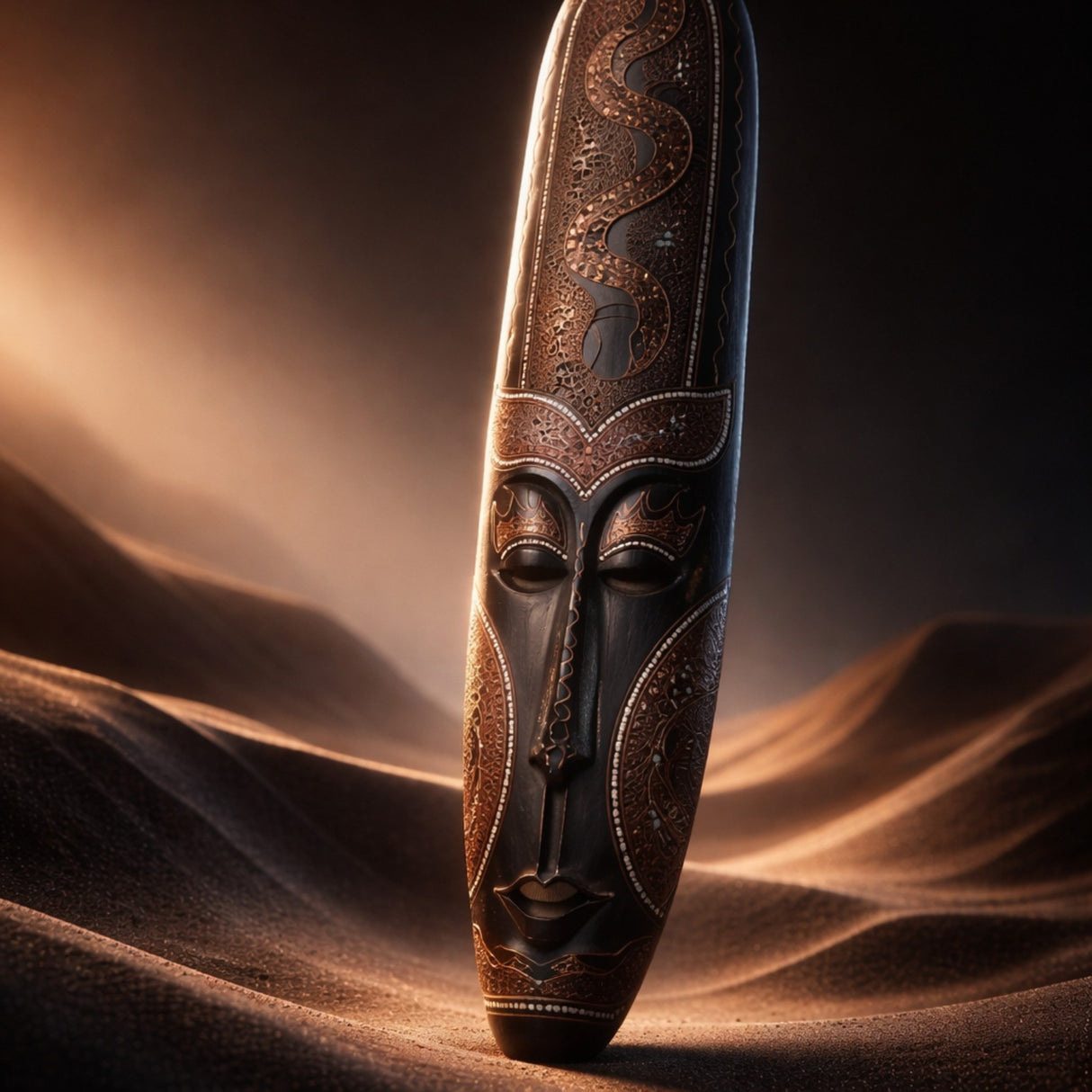 Máscara Suprema Ancestral – Guardián de Alto Poder Espiritual