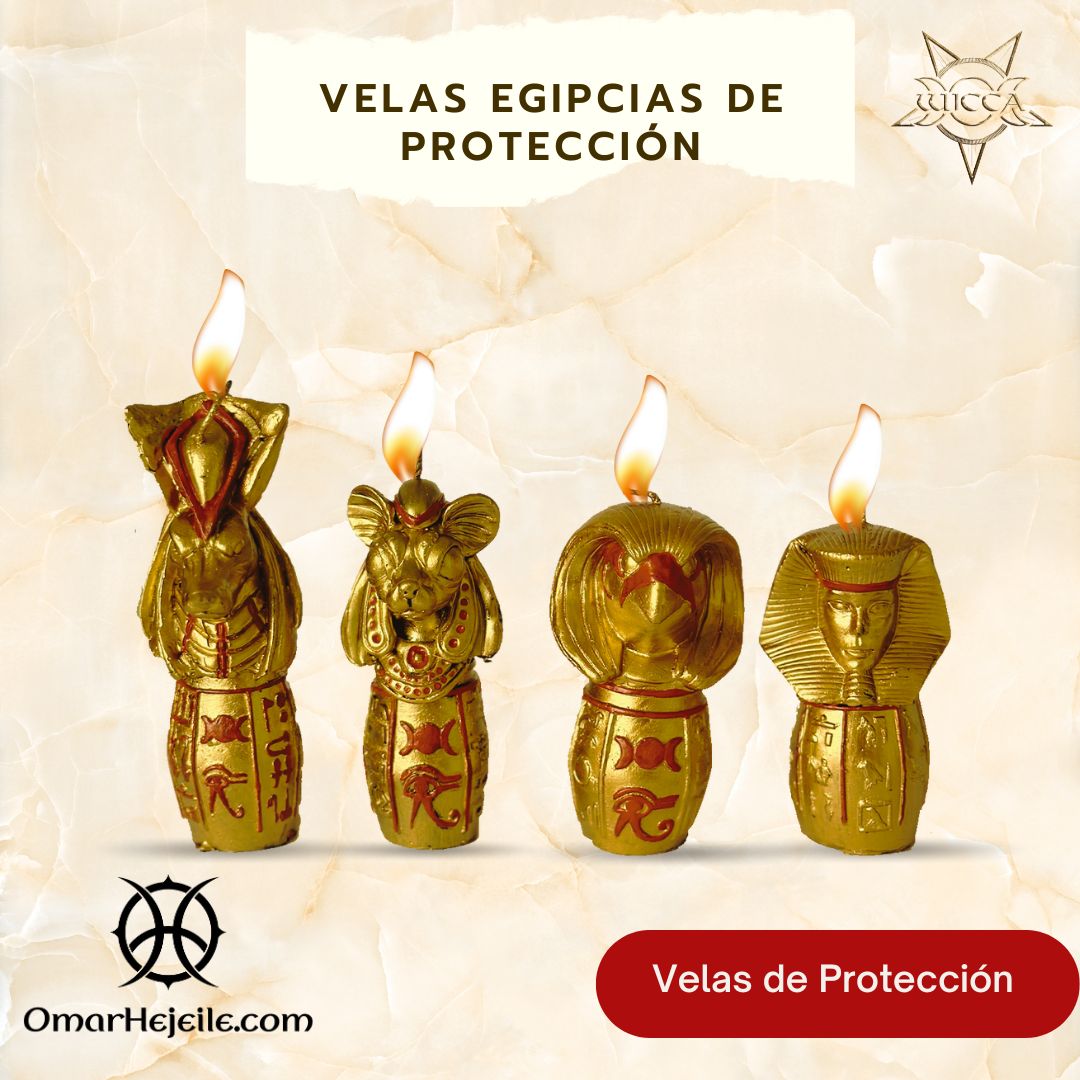 Velas Egipcias de Protección