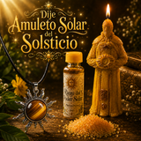 Dije Amuleto Solar del Solsticio