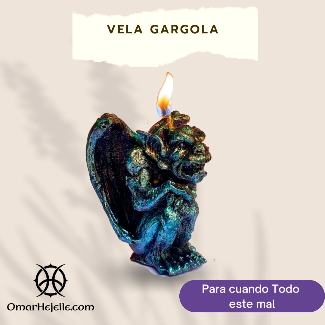 Gargoyle Candle: Magical Protection against Destructive Energies